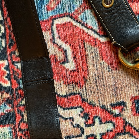 Vintage Coach Crossbody Black Bag - Picture 9 of 16